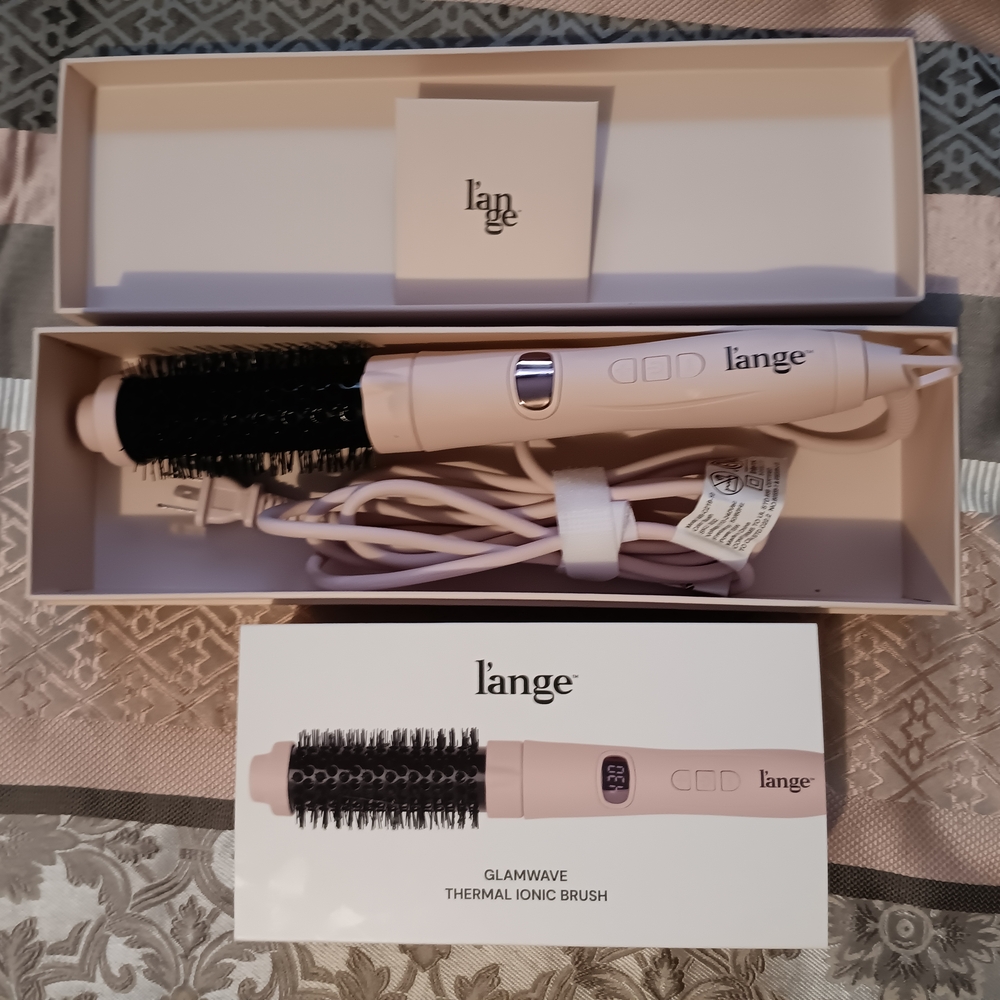 L'ange Glammwave Thermal Ionic Brush in Pink